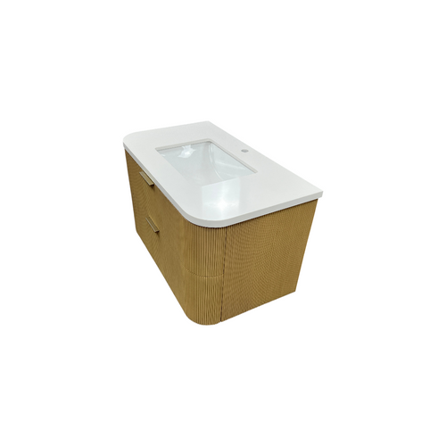 Ophelia & Co. Chantal Single Bathroom Vanity With Engineered Quartz Top, image 6