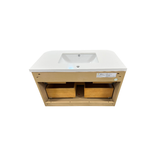 Ophelia & Co. Chantal Single Bathroom Vanity With Engineered Quartz Top, image 12