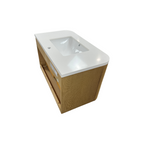 Ophelia & Co. Chantal Single Bathroom Vanity With Engineered Quartz Top