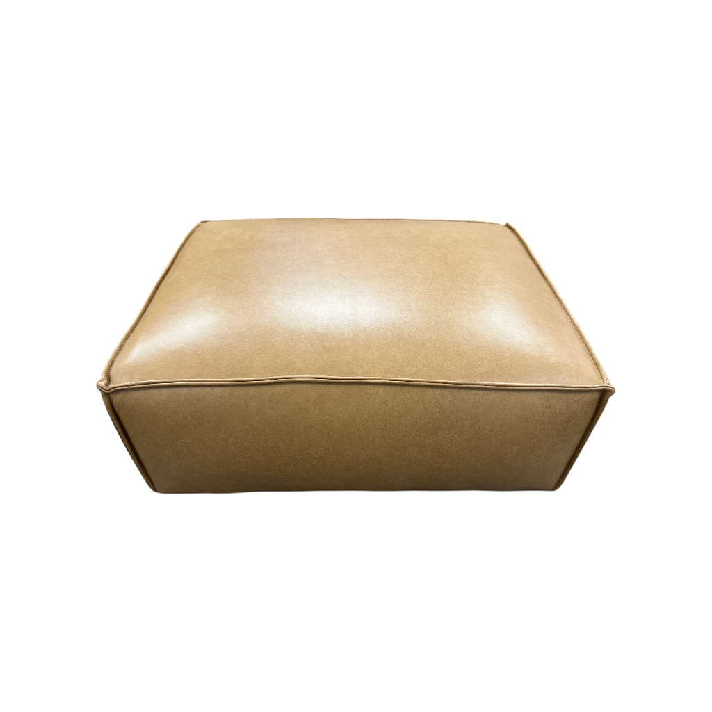 Castlery Jonathan Leather Ottoman