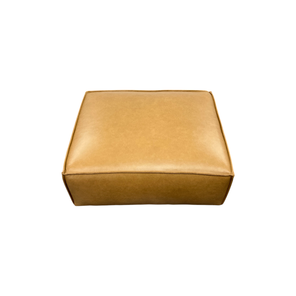 Castlery Jonathan Leather Ottoman
