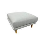 Burrow Range Ottoman - Stone Gray