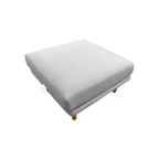 Burrow Range Ottoman - Stone Gray