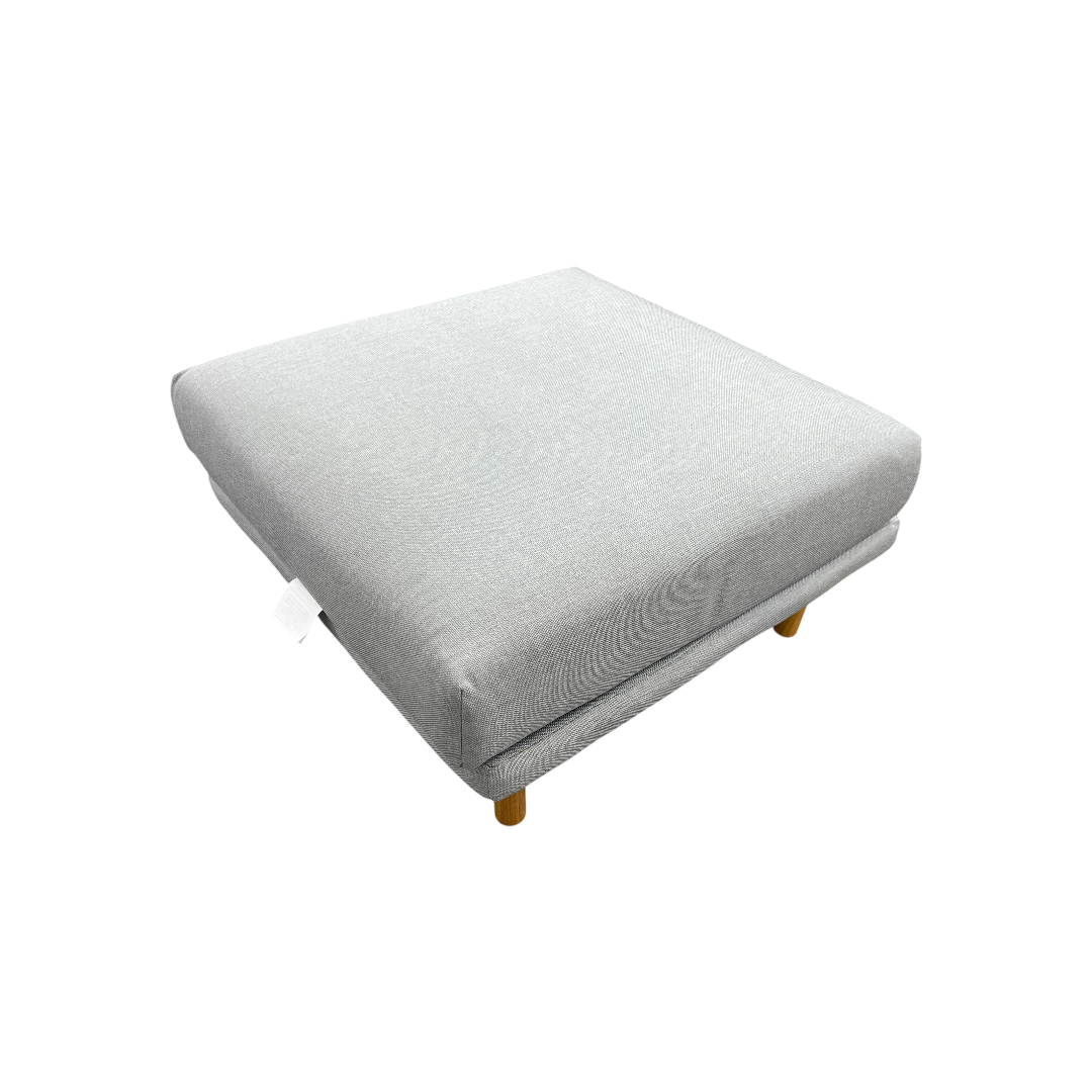 Burrow Range Ottoman - Stone Gray