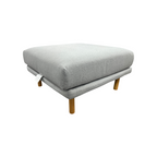 Burrow Range Ottoman - Stone Gray