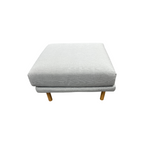 Burrow Range Ottoman - Stone Gray