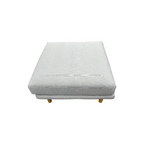 Burrow Range Ottoman - Stone Gray