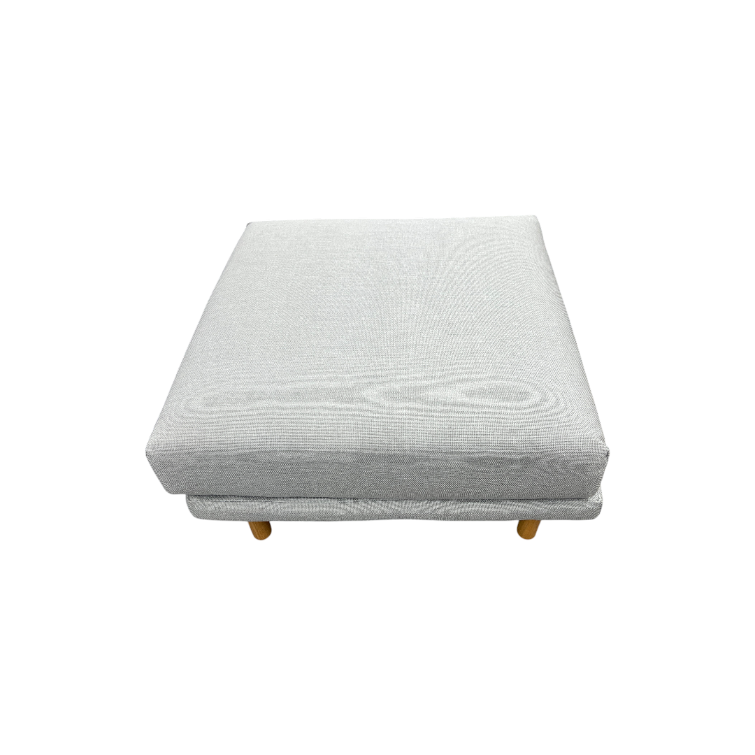 Burrow Range Ottoman - Stone Gray