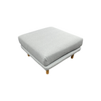 Burrow Range Ottoman - Stone Gray