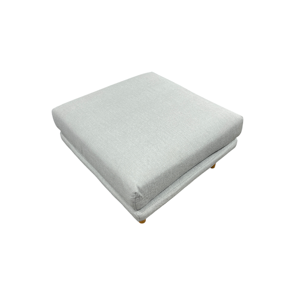 Burrow Range Ottoman - Stone Gray
