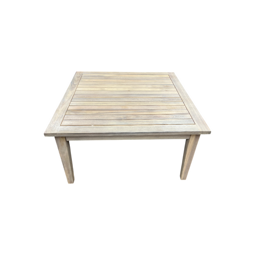 Linon Home Decor Svana Natural Square Coffee Table, image 2