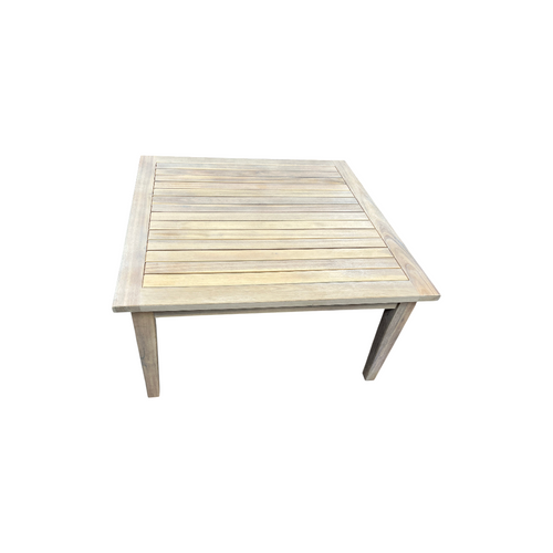 Linon Home Decor Svana Natural Square Coffee Table, image 5