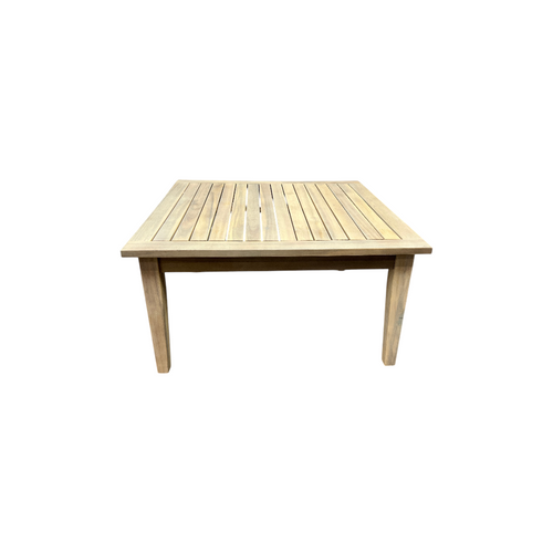Linon Home Decor Svana Natural Square Coffee Table, image 8