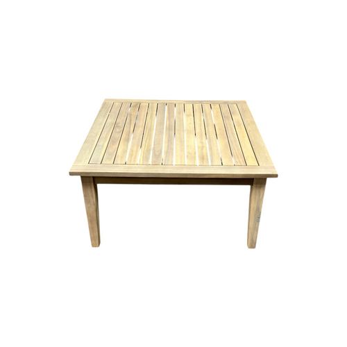 Linon Home Decor Svana Natural Square Coffee Table, image 9