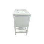 Lark Manor Carnavon Single Bathroom Vanity with Engineered Stone Top