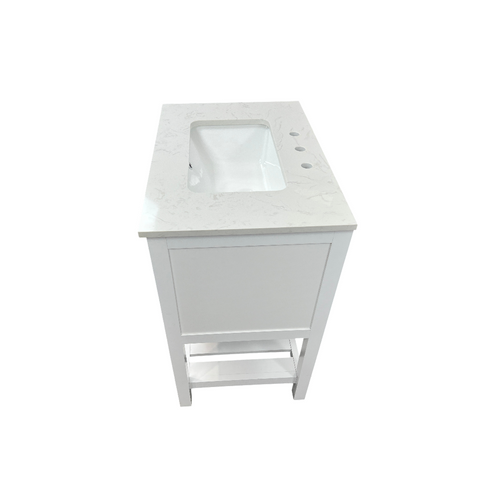 Lark Manor Carnavon Single Bathroom Vanity with Engineered Stone Top, image 8