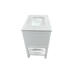 Lark Manor Carnavon Single Bathroom Vanity with Engineered Stone Top