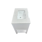 Lark Manor Carnavon Single Bathroom Vanity with Engineered Stone Top
