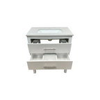 Lark Manor Carnavon Single Bathroom Vanity with Engineered Stone Top