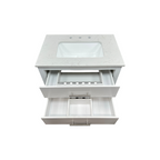 Lark Manor Carnavon Single Bathroom Vanity with Engineered Stone Top