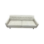 At Home Hadley Tufted Back Sofa - Taupe