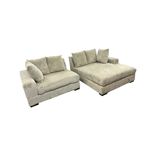 Home by Sean & Catherine Lowe Luxe Corduroy Sectional, image 12