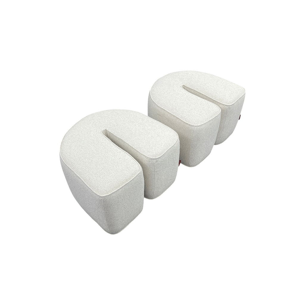 Castlery Hugg Nesting Rectangular Coffee Table and Ottoman Set