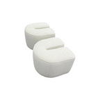 Castlery Hugg Nesting Rectangular Coffee Table and Ottoman Set