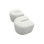 Castlery Hugg Nesting Rectangular Coffee Table and Ottoman Set
