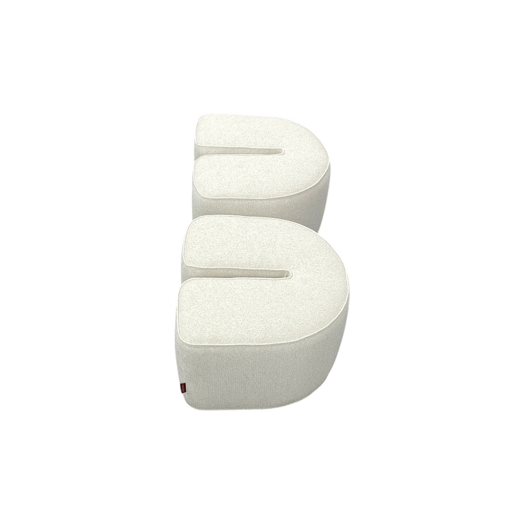 Castlery Hugg Nesting Rectangular Coffee Table and Ottoman Set