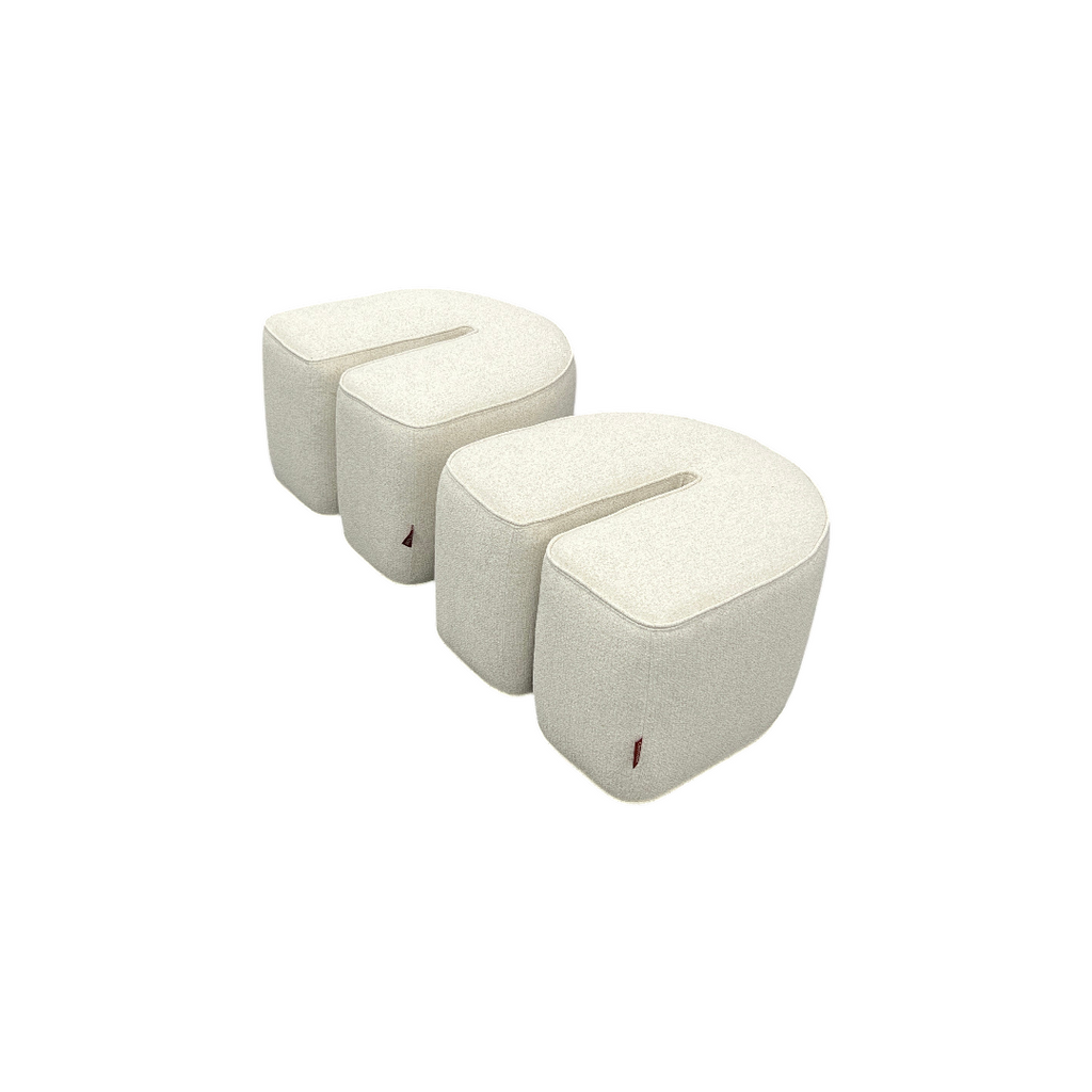 Castlery Hugg Nesting Rectangular Coffee Table and Ottoman Set