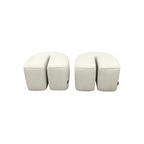 Castlery Hugg Nesting Rectangular Coffee Table and Ottoman Set