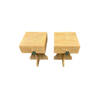 Lulu and Georgia Hourglass Nightstand Set of 2