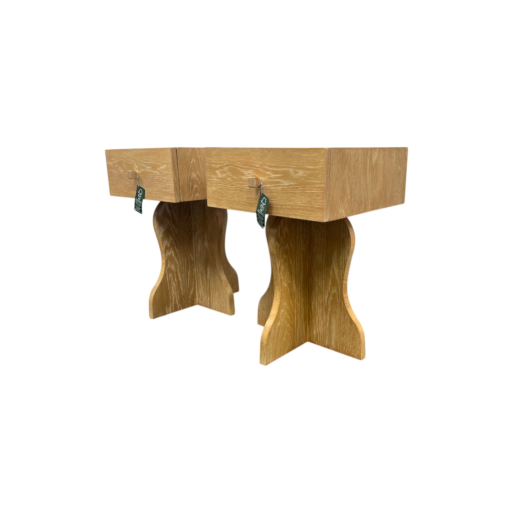 Lulu and Georgia Hourglass Nightstand Set of 2