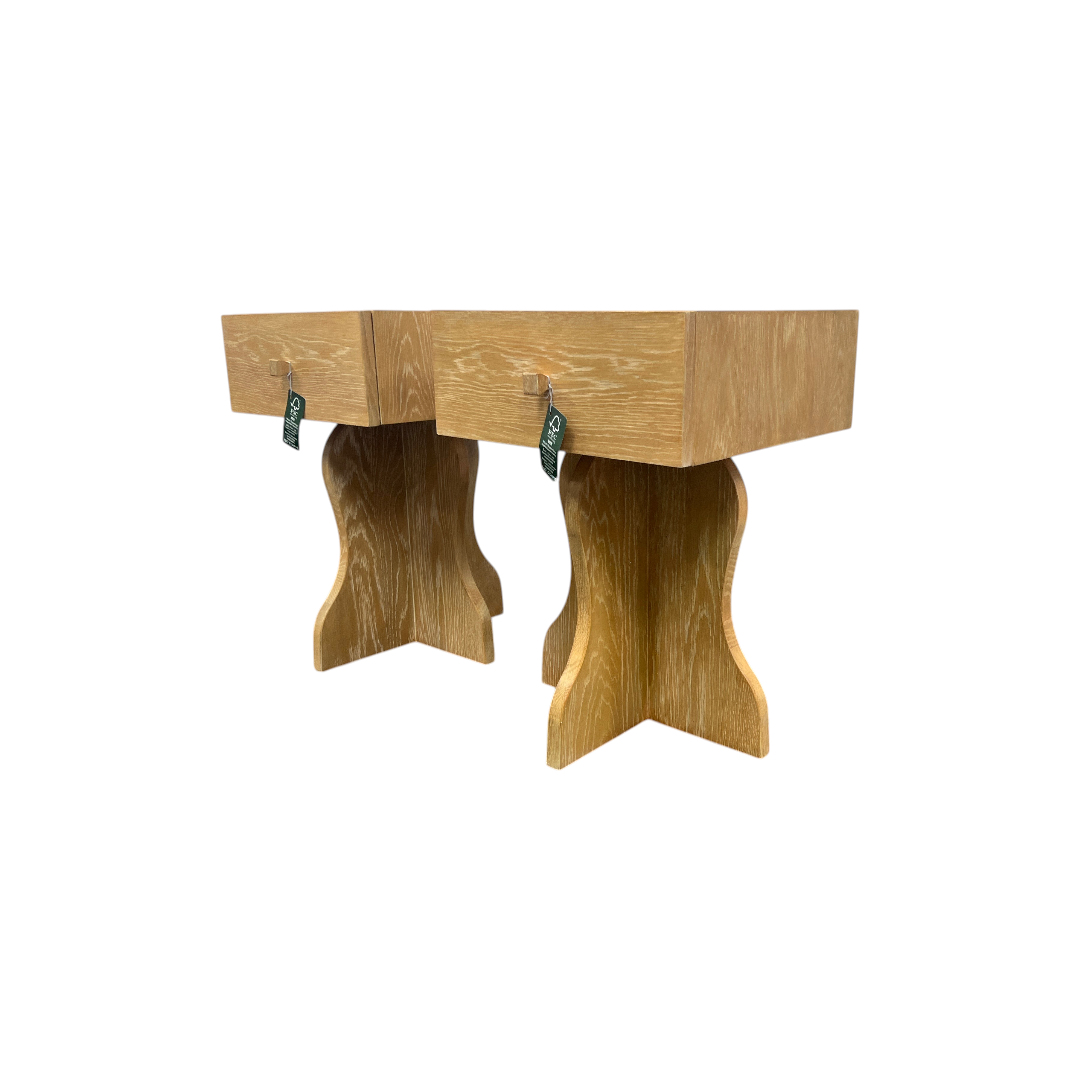 Lulu and Georgia Hourglass Nightstand Set of 2