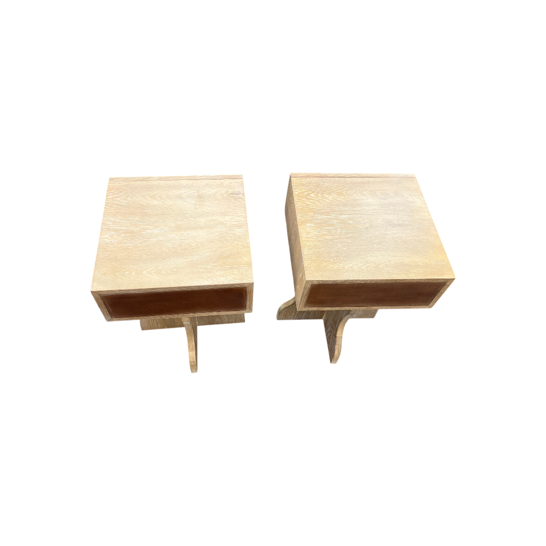 Lulu and Georgia Hourglass Nightstand Set of 2
