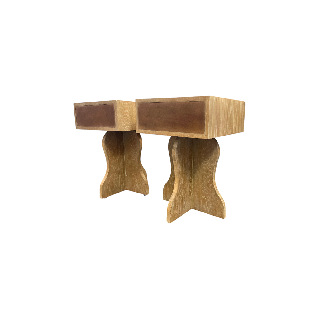 Lulu and Georgia Hourglass Nightstand Set of 2