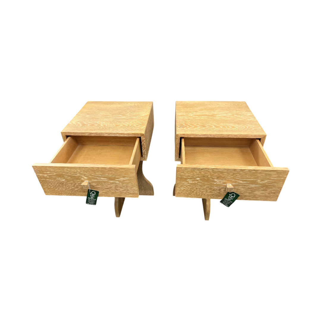 Lulu and Georgia Hourglass Nightstand Set of 2