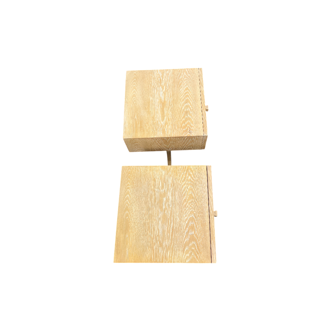 Lulu and Georgia Hourglass Nightstand Set of 2