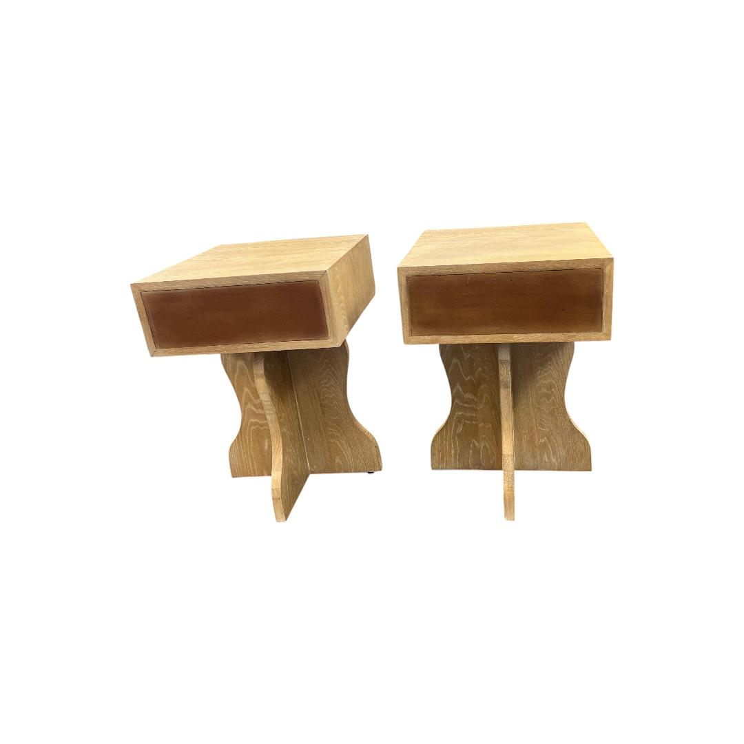 Lulu and Georgia Hourglass Nightstand Set of 2