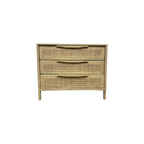 Lulu and Georgia Hannah 3-Drawer Nightstand