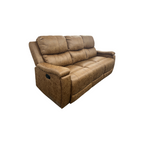 Latitude Run Ilkeston Wide Vegan Leather Manual Reclining Sofa