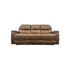 Latitude Run Ilkeston Wide Vegan Leather Manual Reclining Sofa