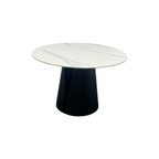 POVISON DONICY Teferi Modern Sintered Stone Round Dining Table