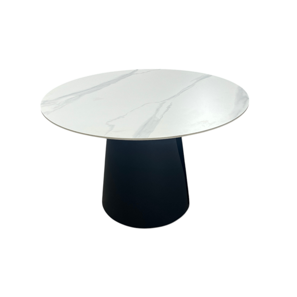 POVISON DONICY Teferi Modern Sintered Stone Round Dining Table