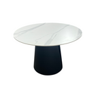 POVISON DONICY Teferi Modern Sintered Stone Round Dining Table