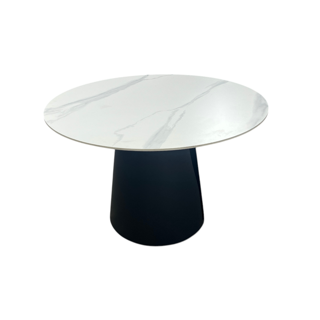 POVISON DONICY Teferi Modern Sintered Stone Round Dining Table