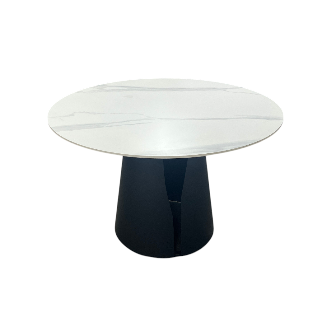 POVISON DONICY Teferi Modern Sintered Stone Round Dining Table