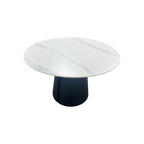 POVISON DONICY Teferi Modern Sintered Stone Round Dining Table