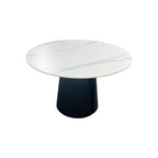 POVISON DONICY Teferi Modern Sintered Stone Round Dining Table